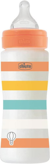 Láhev kojenecká Well-being silikon 330 ml Chicco