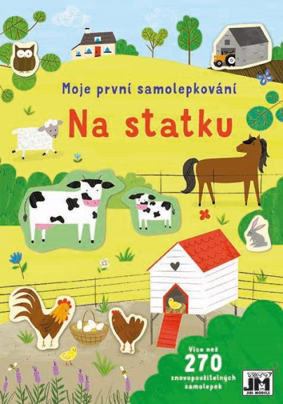 První samolepkování - Na statku