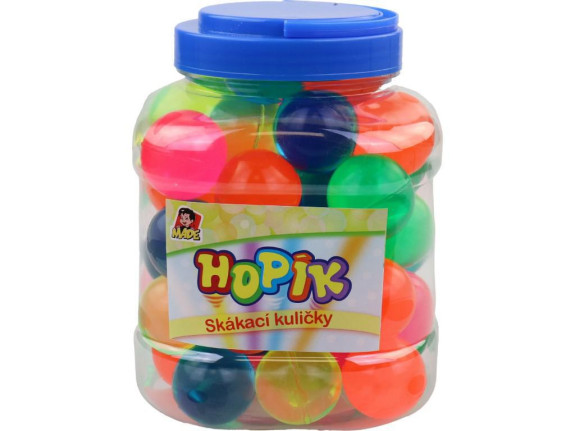 Hopskulka průhledná 38 mm