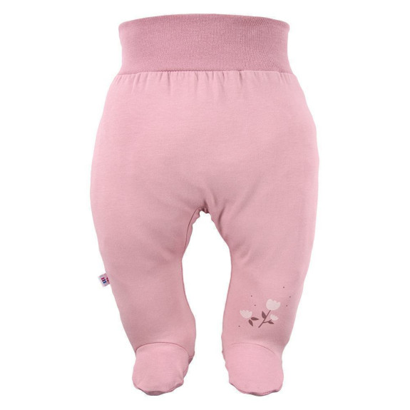 Kojenecké polodupačky Petite růžové květinky Eevi
