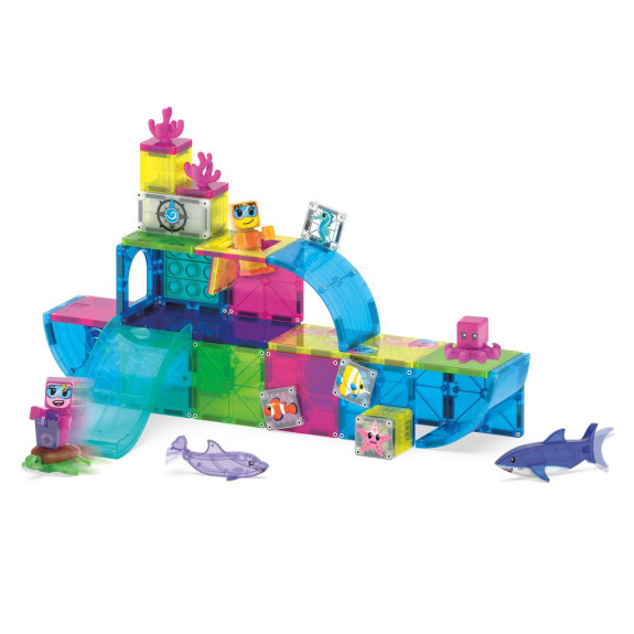Magnetická stavebnice Undersea Adventure 58 dílků Magna-Tiles