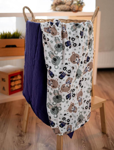 Bambusové zavinovací pleny Duo Pack Bobánek