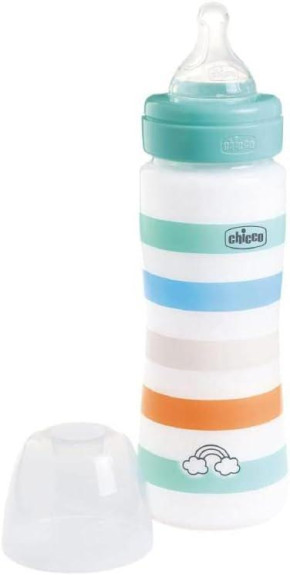 Láhev kojenecká Well-being silikon 330 ml Chicco