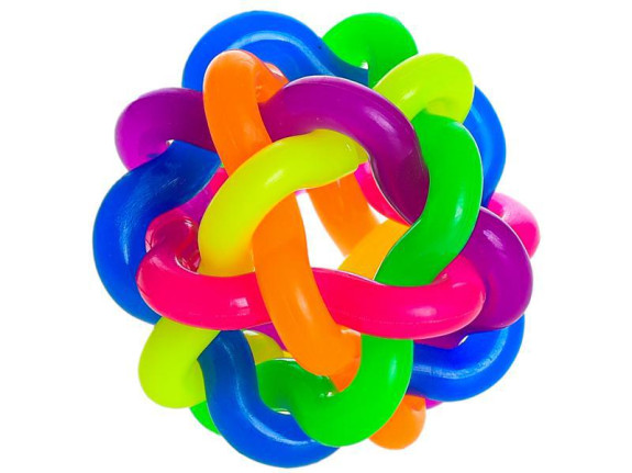Hopík barevný pletenec 6,5 cm