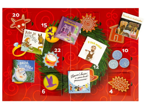 Adventní kalendář Tradiční české a slovenské pohádky