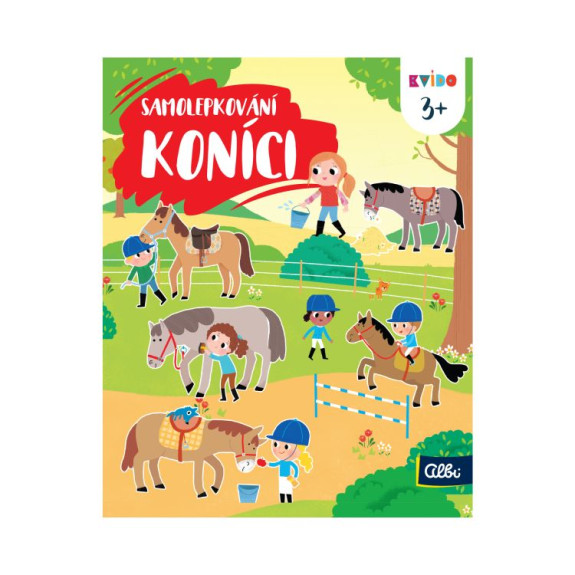 Kvído - Samolepkování: Koníci Trefl