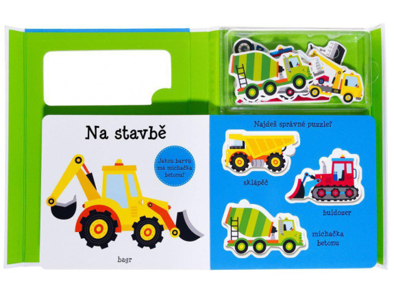 Malé dítě se učí Náklaďáky