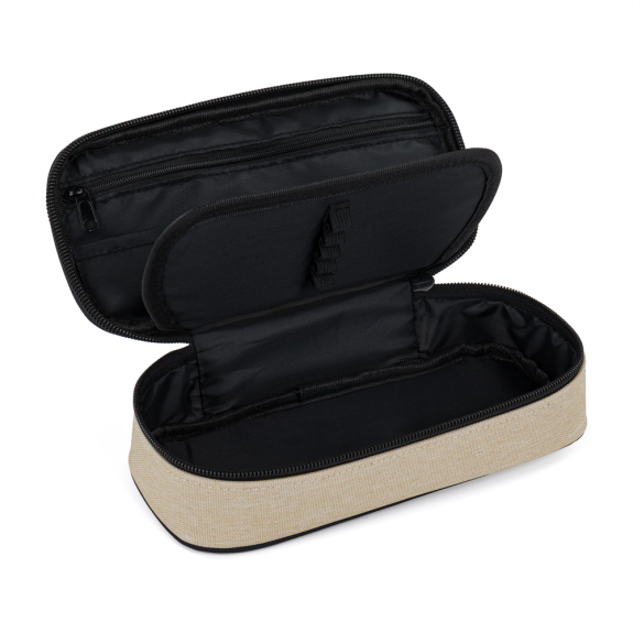 Pouzdro etue komfort Unicolor Mocca OxyBag