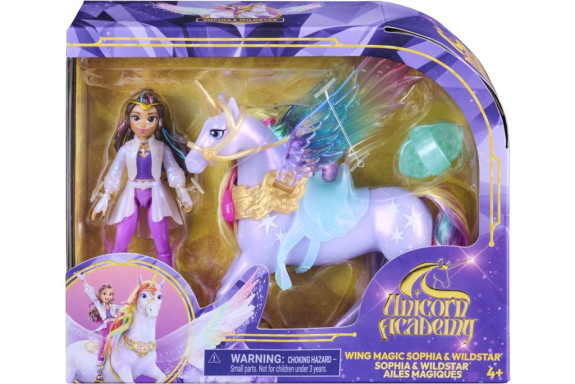 Kouzelná Křídla Wildstar & Sofia 11 cm Unicorn Academy