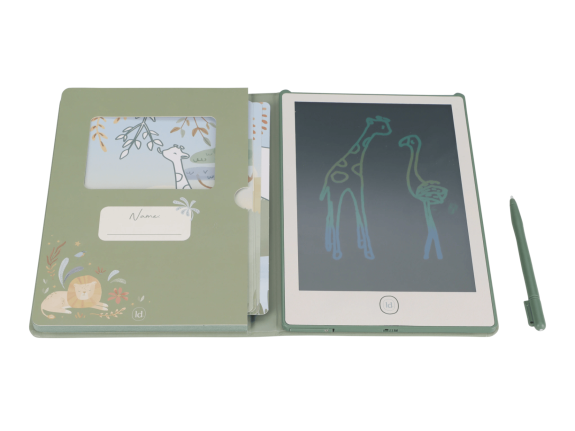 Kreslicí tablet Green Safari Friends Little Dutch