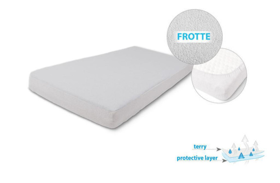 Nepromokavé prostěradlo froté 70 x 140 cm Babymatex