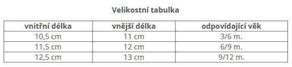 Kojenecké capáčky zimní Pidilidi béžová