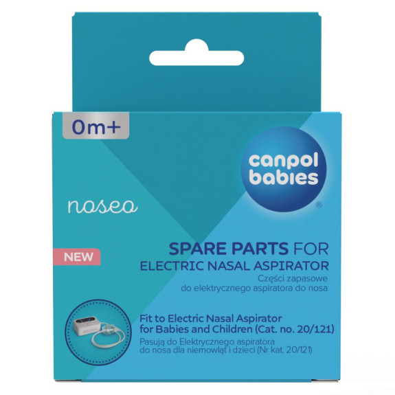 Náhradní díly k elektrické nosní odsávačce Noseo Canpol babies