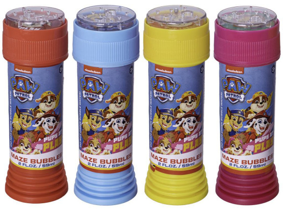 Paw Patrol bublifuk 11 cm 59 ml s labyrintem