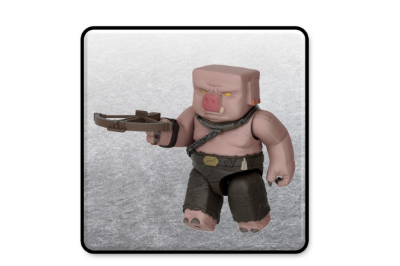 Minecraft movie akční figurka blast attack ghast 25 cm
