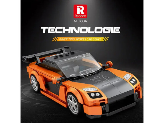 Sportovní automobil RX-7 1:24 Reobrix