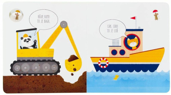 Vše, co jezdí - První slova Matthew Oldham, ilustrace Tony Neal