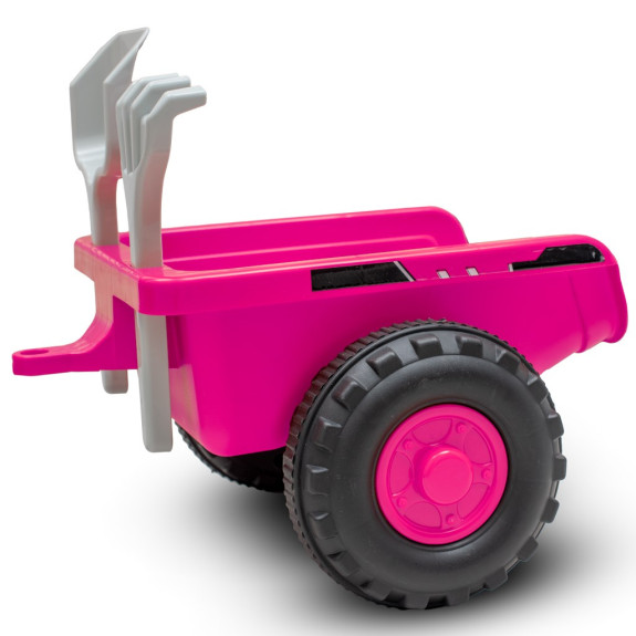 Dětské odrážedlo traktor s vlečkou Benny Baby Mix