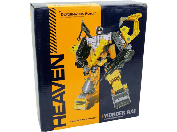 Robot - transformace se sklápěčkou