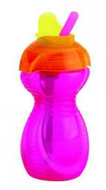 Click Lock Munchkin hrneček s brčkem - 296 ml, 12 m+