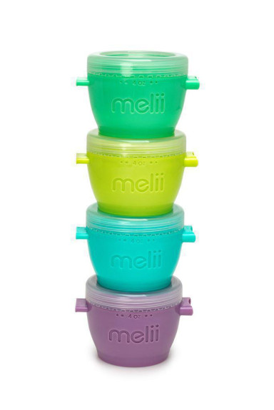 Kelímky na potraviny Snap&Go 118 ml - 4 ks Melii