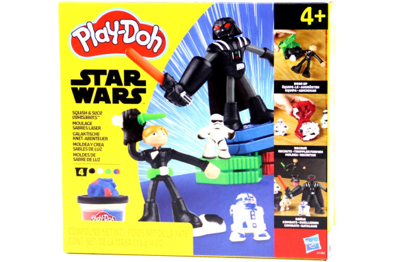 Star Wars světelné meče Play-Doh