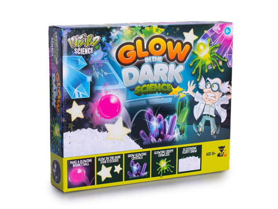 Glow in the dark - sada pokusů v krabičce