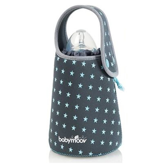 Ohřívač lahví cestovní Babymoov Blue Stars