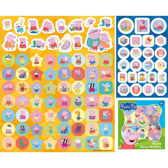 Samolepkový set 190+ Prasátko Peppa