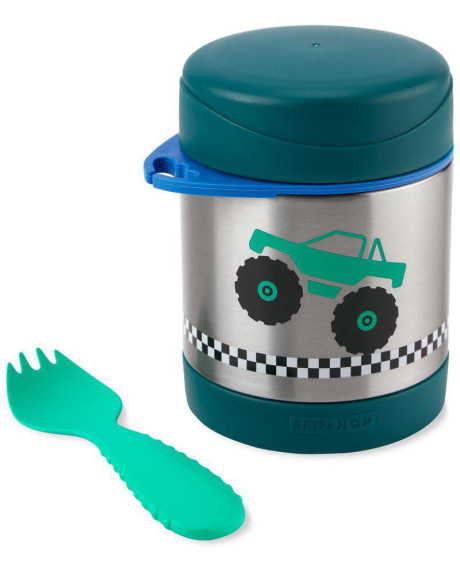 Skip Hop Spark Style Termoska na jídlo se lžičkou/vidličkou 325 ml