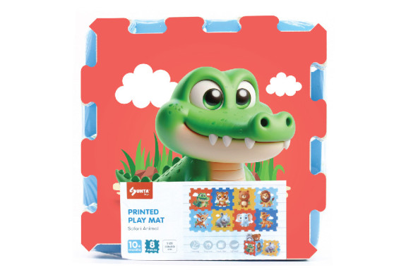 Měkké bloky zoo 8 ks
