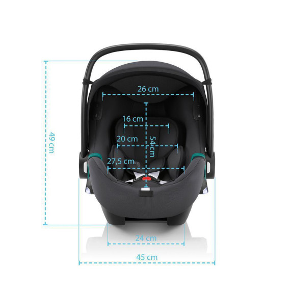 Autosedačka Baby-Safe iSense (0-13 kg)