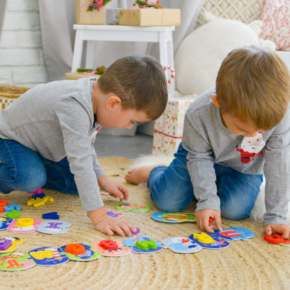 Puzzle Abeceda SK/CZ Edukid