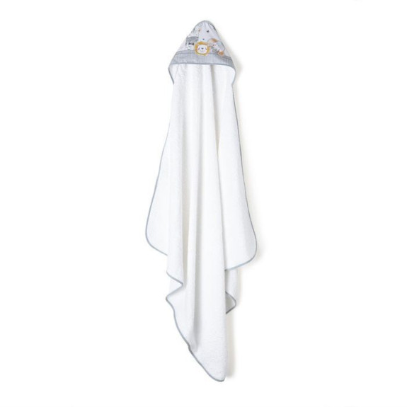 Set froté osuška 100 x 100 cm Interbaby Sloník + přítulka