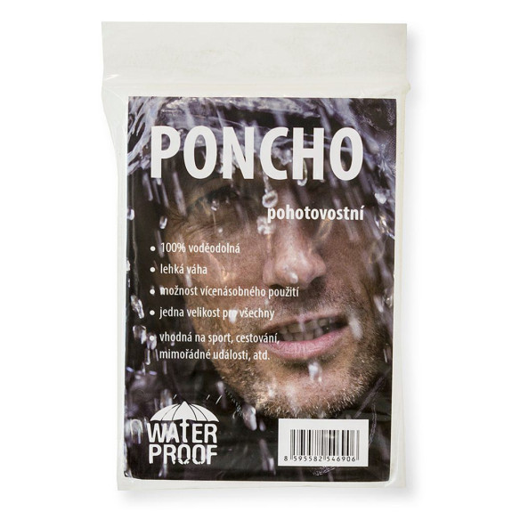 Poncho pohotovostní na festivaly a akce, Pidilidi, PL0100-22, unisex