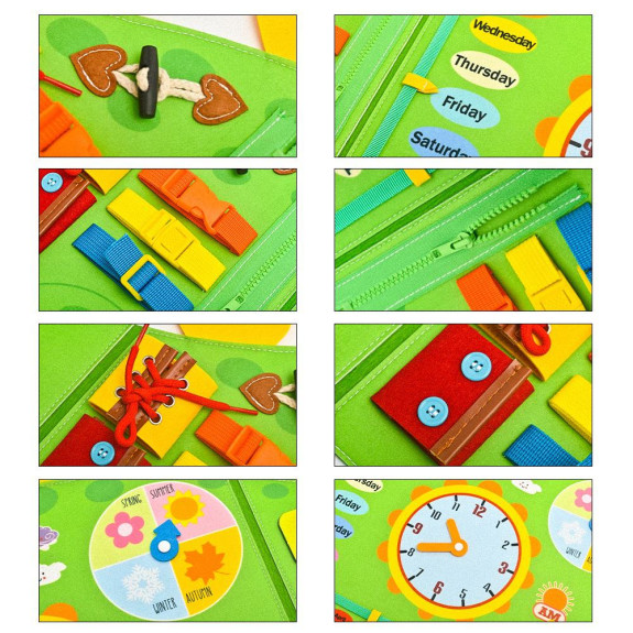 Soft Activity Board Dinosaurus 2Kids Toys