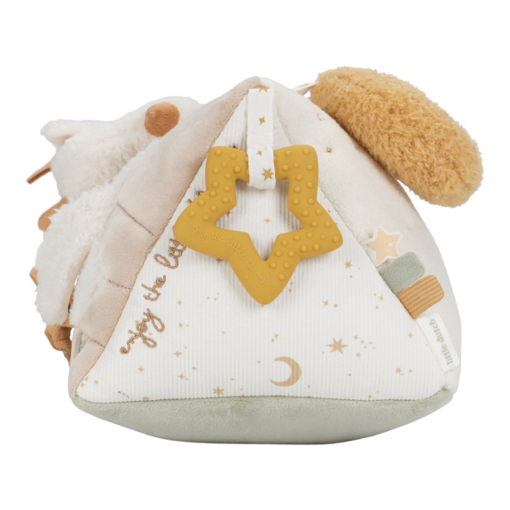 Polštářek trojhranný s aktivitami Newborn Naturals Little Dutch