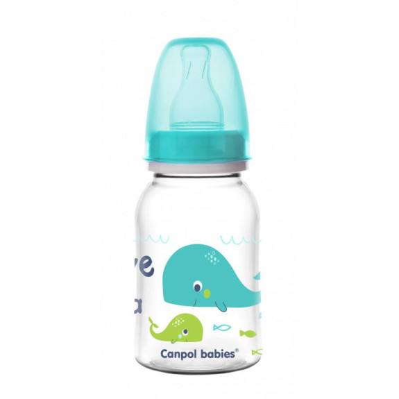 Láhev s potiskem LOVE&SEA 120 ml Canpol