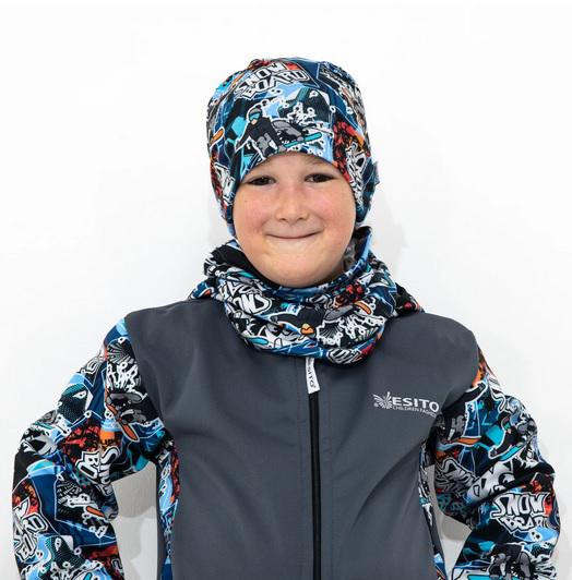 Jarní čepice Snowboard Šedá Esito