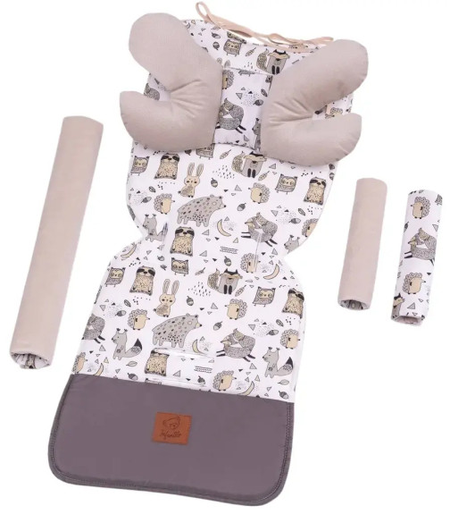 Vložka do kočárku v setu Velvet Infantilo