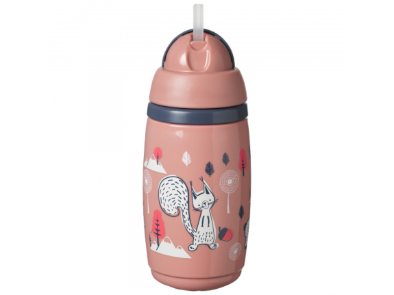 Netekoucí termohrnek Superstar s brčkem 266 ml 12 m+
