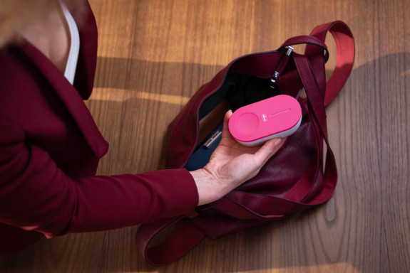 Odsávačka mateřského mléka elektrická přenosná Travel Pink USB Chicco