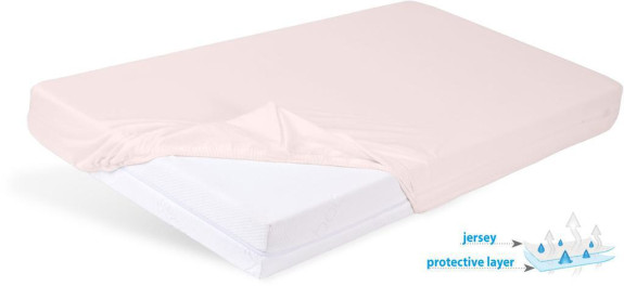 Nepromokavé prostěradlo jersey 60 x 120 cm Babymatex