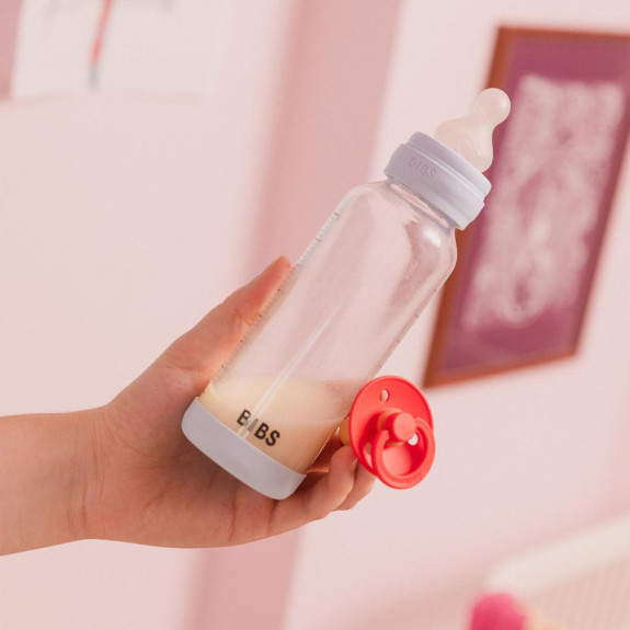 Náhradní skleněná láhev 240 ml Bibs