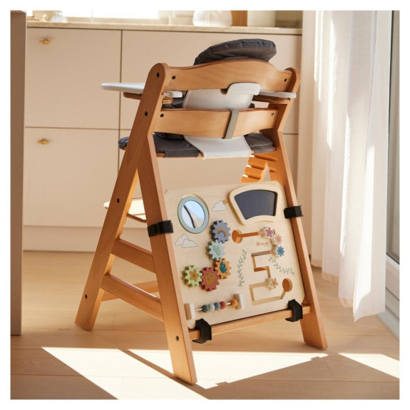 Aktivity centrum Play board na dřevěné židličky Alpha+/Beta+/Arketa Hauck