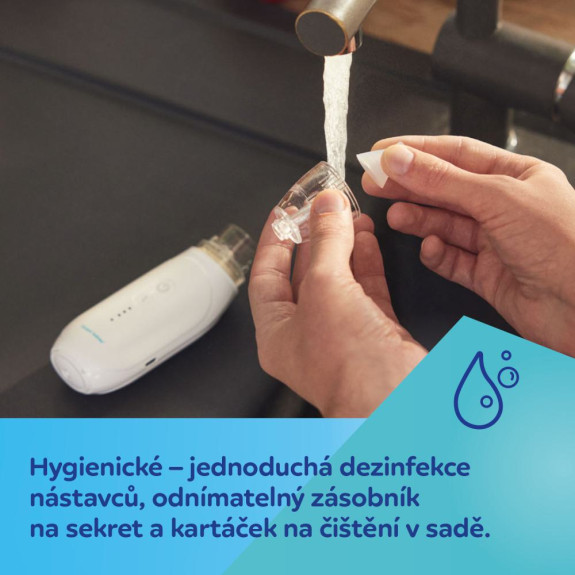 Náhradní díly pro elektrickou nosní odsávačku Easy&Natural Canpol babies