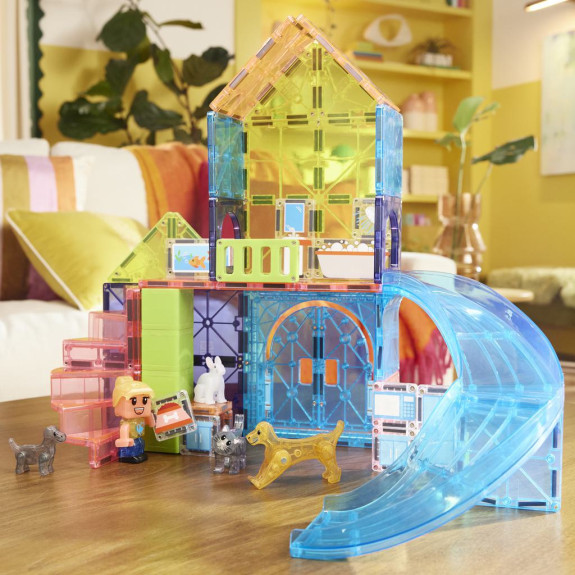 Magnetická stavebnice Pet Playhouse 50 dílů