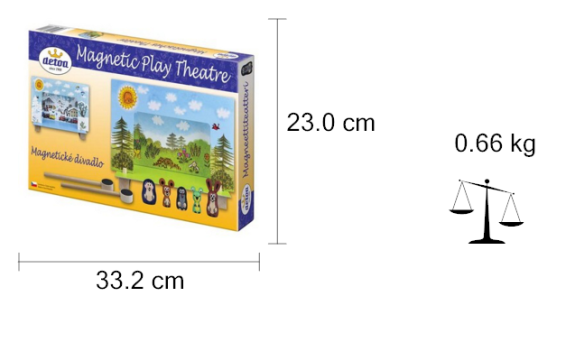 Magnetické divadlo Krtek
