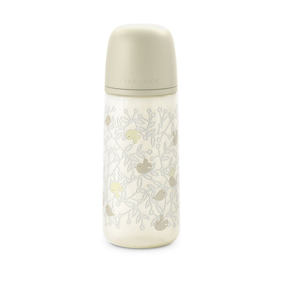 Kojenecká láhev 360 ml fyziologická L Birdies Suavinex