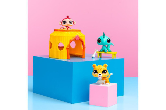 Littlest Pet Shop 3 figurky Džungle